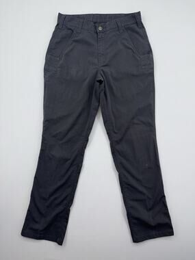 Carhartt Men's Carpenter 74533-33 Pants 30X32 Grey Ripstop Relaxed Fit Workwear